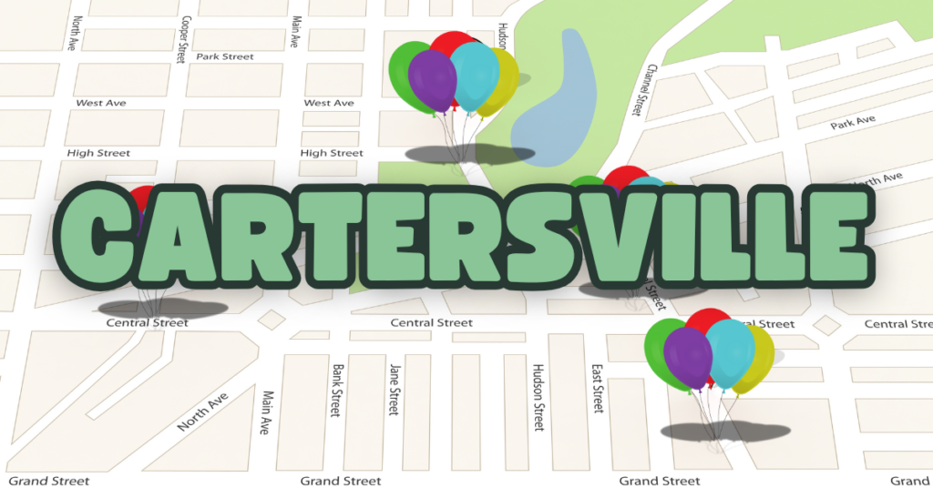 Cartersville Map